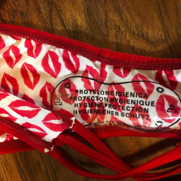 Nood Swim Nood Sexy Lip Kits Red Cheeky Bikini Poshmark